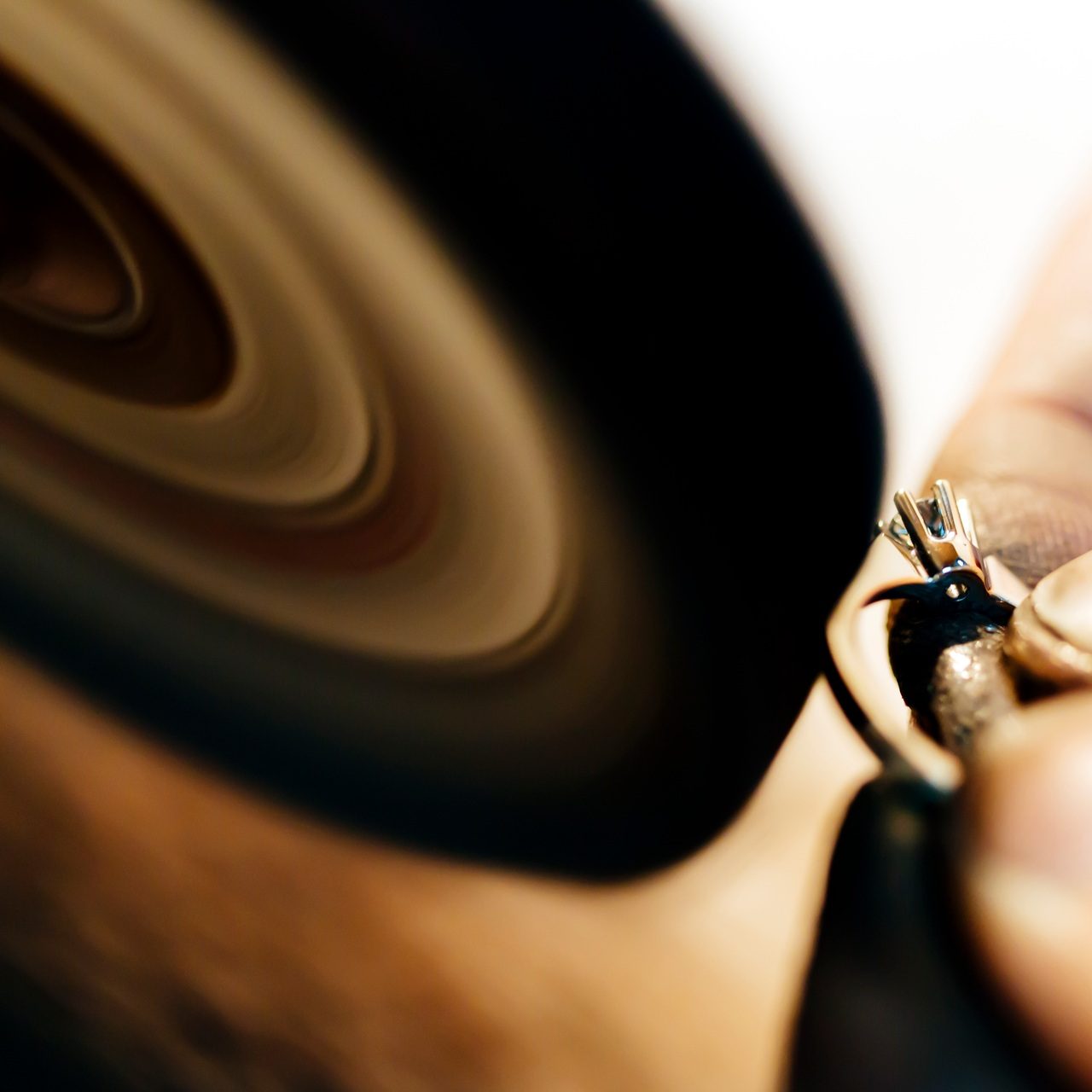 Jewelery polishing ring Jewelery polishing ring